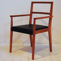 Threes Arm Chair - teak